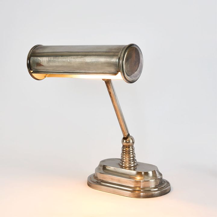 Carlisle Banker's Desk Lamp Silver