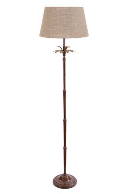 Casablanca Floor Lamp Base Brown