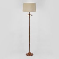 Casablanca Floor Lamp Base Brown