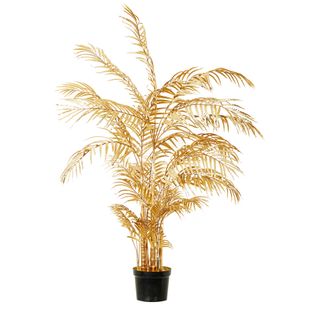 Areca Palm Potted Large Gold