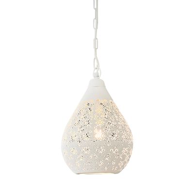 Europa Ceiling Pendant Small White