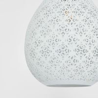 Europa Ceiling Pendant Small White