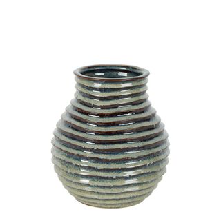 Jojo Ceramic Vase Grey