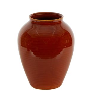 Carmen Ceramic Vase Caramel Large