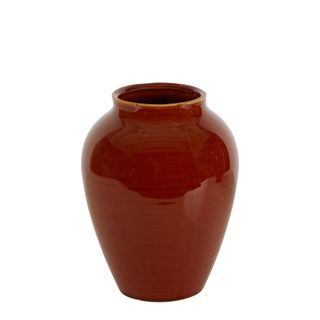 Carmen Ceramic Vase Caramel Small