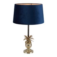 Velvet Drum Lamp Shade XL Royal Blue