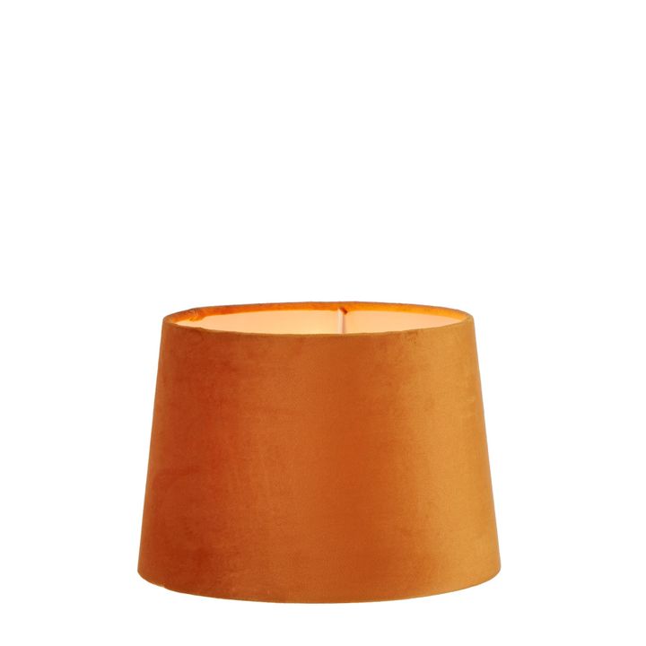 Velvet Drum Lamp Shade XS Burnt Orange