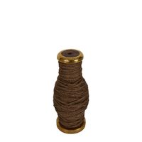 Jute Cord On Wooden Spool Brown 30m