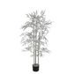 Bamboo Tree 520 Leaves Metallic Silver