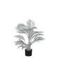 Areca Palm 335 Leaves Metallic Silver