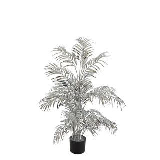 Areca Palm 522 Leaves Metallic Silver