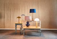 Como Table Lamp Antique Brass