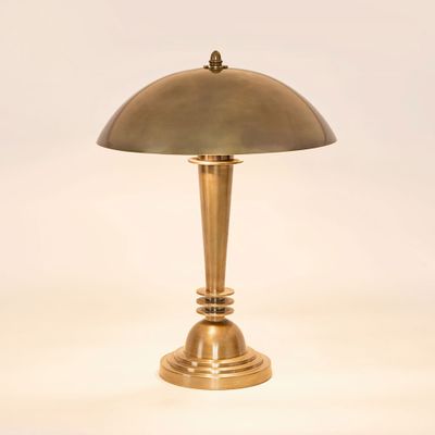 Como Table Lamp Antique Brass