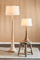 Lancia Floor Lamp Base Large Light Natural