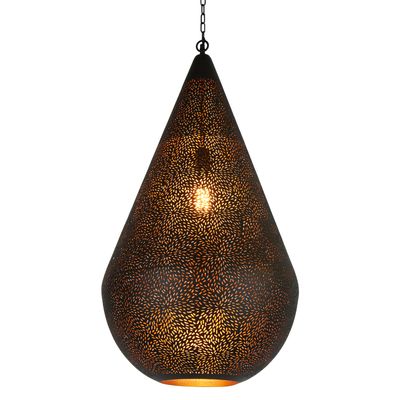 Aquarius Ceiling Pendant Large Black