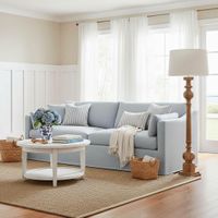 Rook Floor Lamp Base Large Natural- Base Only