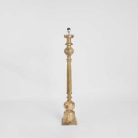 Rook Floor Lamp Base Large Natural- Base Only