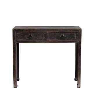 Shanxi Elm 130 Year Antique Wooden Side Table