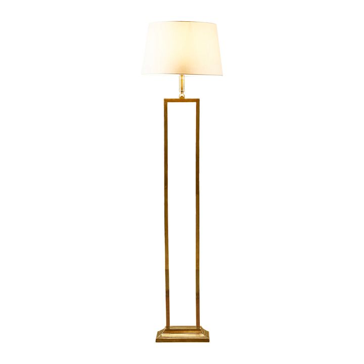 Hamilton Floor Lamp Antique Brass