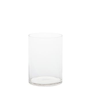 Cylinder Glass Vase 18x25cm