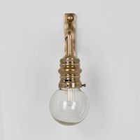 Carlton Outdoor Wall Light Antique Brass