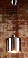 Portofino Ceiling Pendant Medium Shiny Nickel