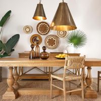 Monte Carlo Ceiling Pendant Small Brass