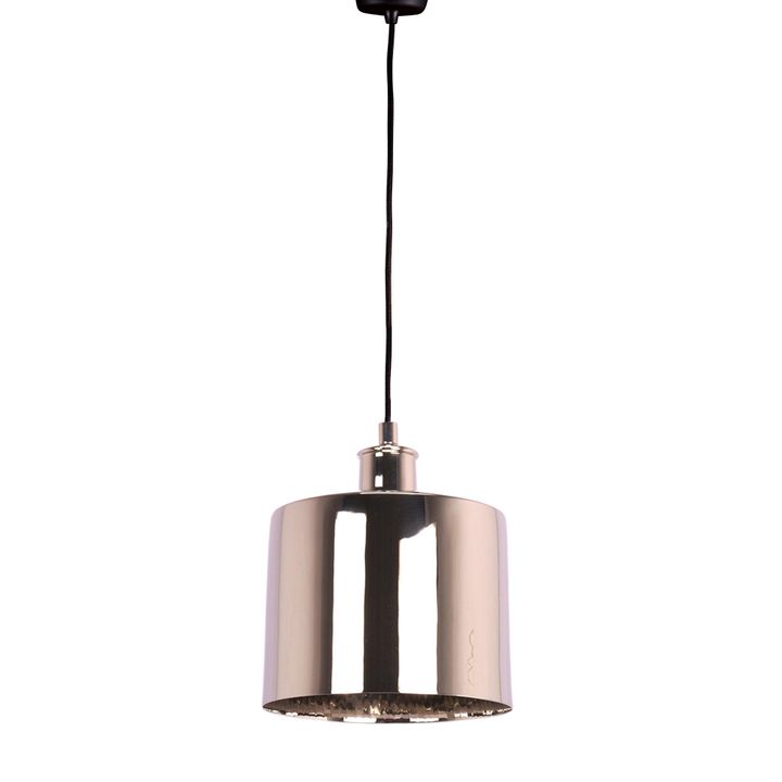 Portofino Ceiling Pendant Large Shiny Nickel