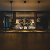 Portofino Ceiling Pendant Small Shiny Brass