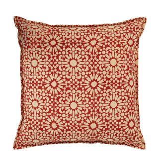 Zia Cotton Cushion Red