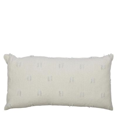 Tuft Cushion Sky Grey