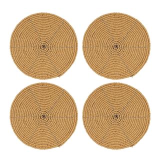Beaded Wire Coaster Set Of 4
