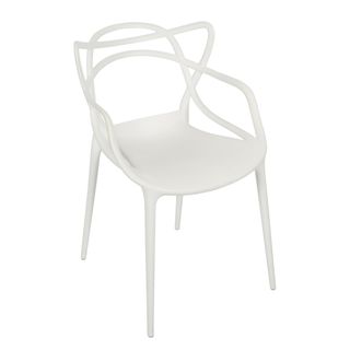 Damian All Weather UV Treated Chair White