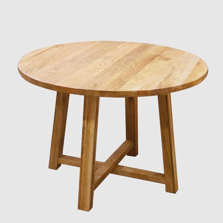 Denver Oak Dining Table 110CM