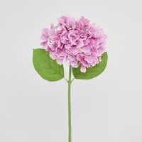 Hydrangea Stem Soft Touch 50cm Dark Pink