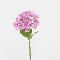 Hydrangea Stem Soft Touch 50cm Dark Pink