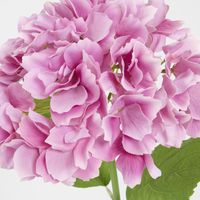 Hydrangea Stem Soft Touch 50cm Dark Pink
