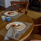 Gingham Placemat Set Of 4  Earth Brown