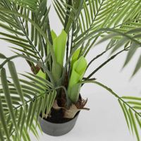 Palm Tree In Black Pot 130cm