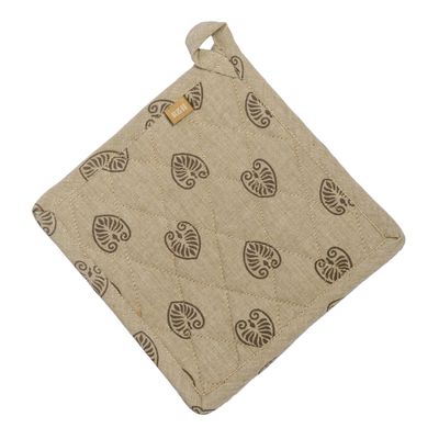 Mandalay Pot Holder Trivet Charcoal