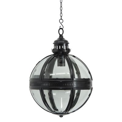 Saxon Ceiling Pendant Small Black