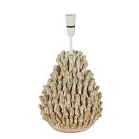 Kariba Anenome Ceramic Table Lamp Base White