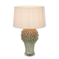 Staghorn Coral Ceramic Table Lamp Base White