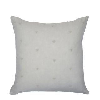 Mason Bee Linen Cushion Sky Grey