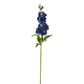 Delphinium Flower Real Touch Stem 70cm Dark Blue