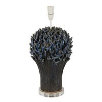 Staghorn Coral Ceramic Table Lamp Base Blue