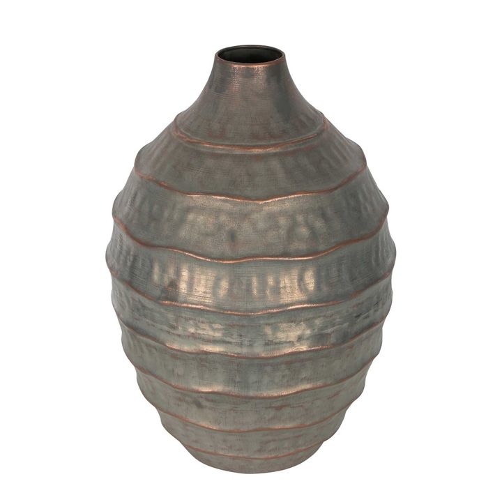Vola Distressed Iron Vase