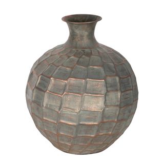 Inga Distressed Iron Vase Small