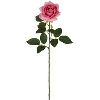 Belle Real Touch Rose Stem 65cm Mauve