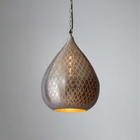 Taipan Ceiling Pendant Nickel